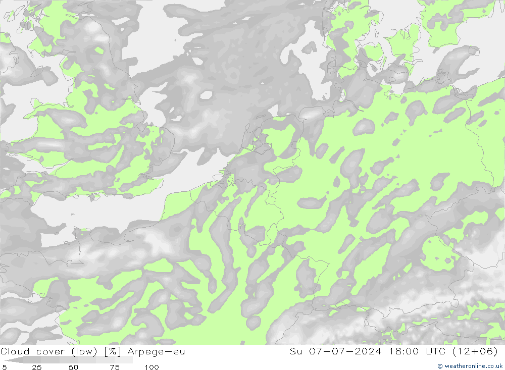 云 (低) Arpege-eu 星期日 07.07.2024 18 UTC