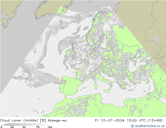 云 (中) Arpege-eu 星期五 12.07.2024 15 UTC