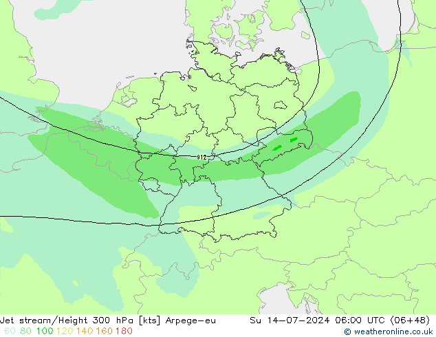 Straalstroom Arpege-eu zo 14.07.2024 06 UTC