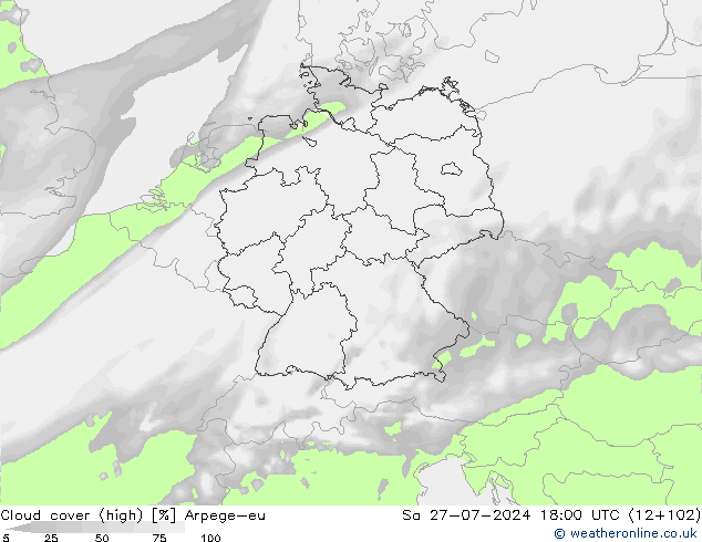 云 (中) Arpege-eu 星期六 27.07.2024 18 UTC