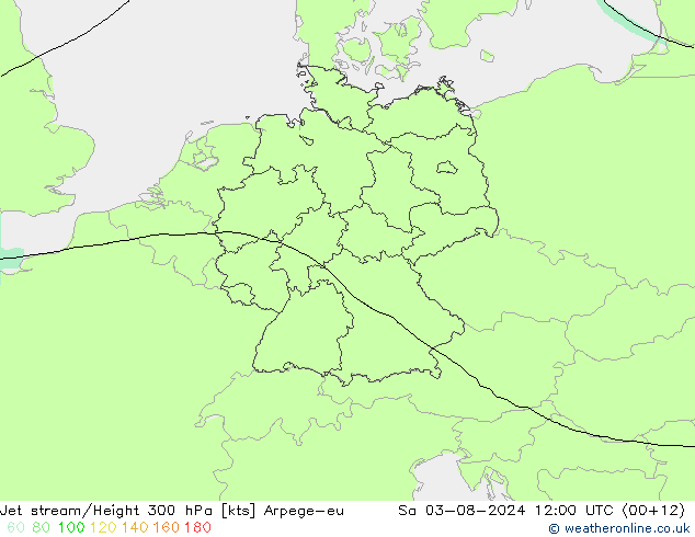 Straalstroom Arpege-eu za 03.08.2024 12 UTC