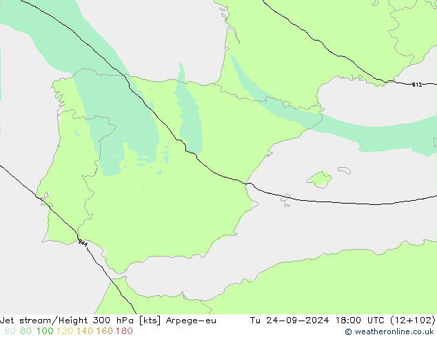 Straalstroom Arpege-eu di 24.09.2024 18 UTC