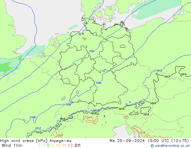 Sturmfelder Arpege-eu Mi 25.09.2024 15 UTC