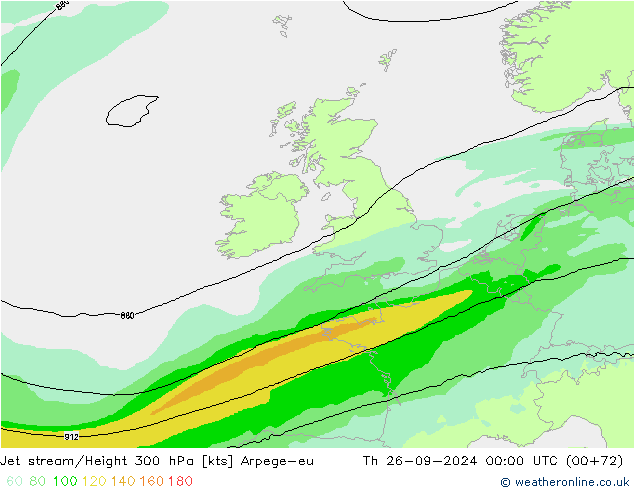 Polarjet Arpege-eu Do 26.09.2024 00 UTC