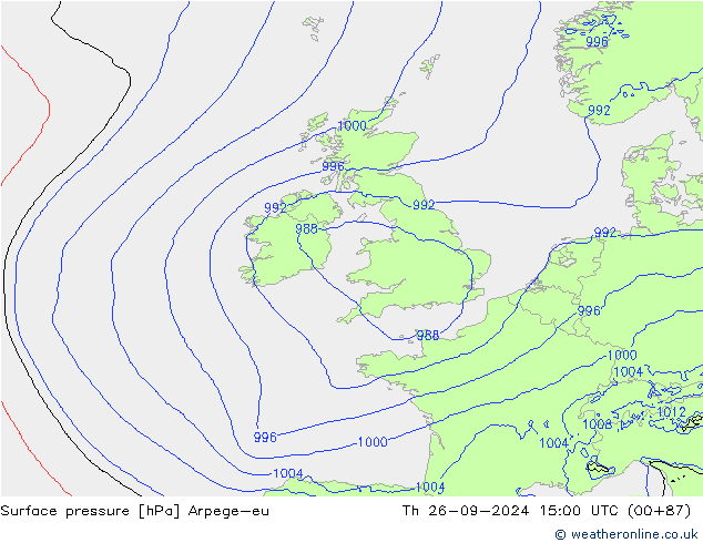      Arpege-eu  26.09.2024 15 UTC