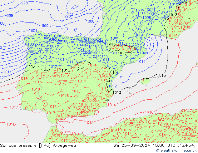      Arpege-eu  25.09.2024 18 UTC