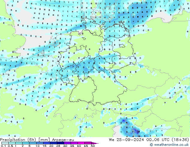  (6h) Arpege-eu  25.09.2024 06 UTC