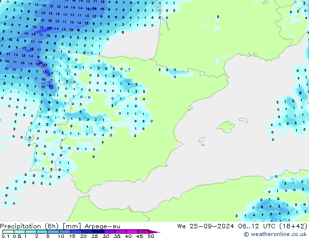  (6h) Arpege-eu  25.09.2024 12 UTC