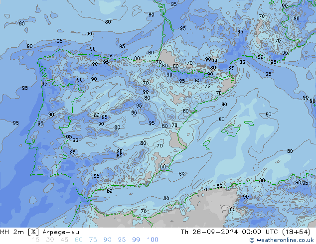 RV 2m Arpege-eu do 26.09.2024 00 UTC