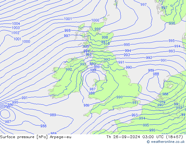 ciśnienie Arpege-eu czw. 26.09.2024 03 UTC