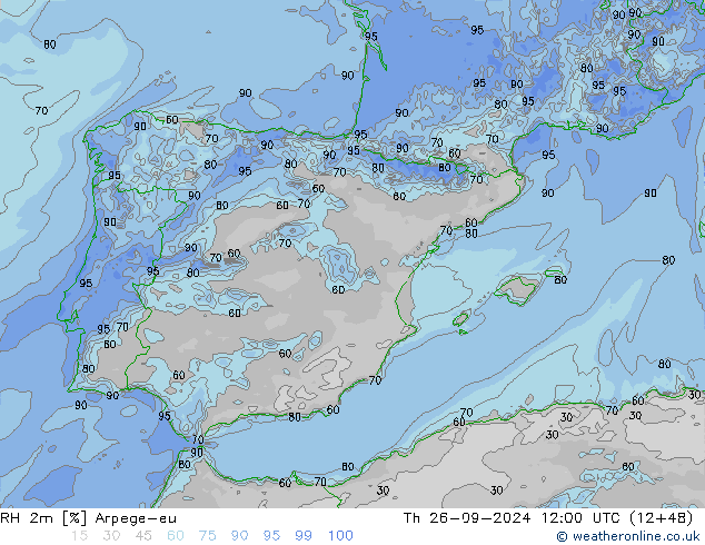 2m Nispi Nem Arpege-eu Per 26.09.2024 12 UTC