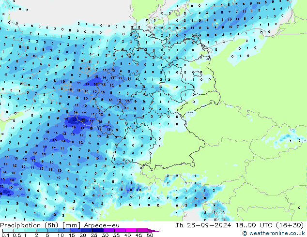  (6h) Arpege-eu  26.09.2024 00 UTC