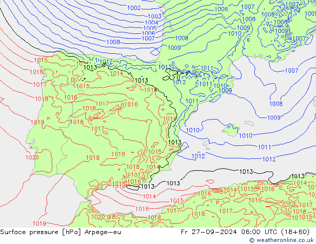 pressão do solo Arpege-eu Sex 27.09.2024 06 UTC