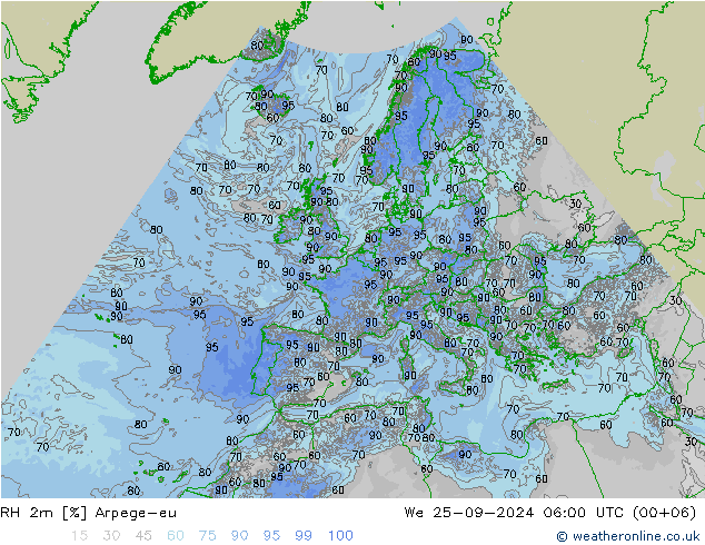 RV 2m Arpege-eu wo 25.09.2024 06 UTC