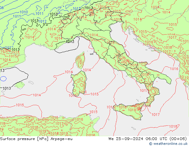      Arpege-eu  25.09.2024 06 UTC