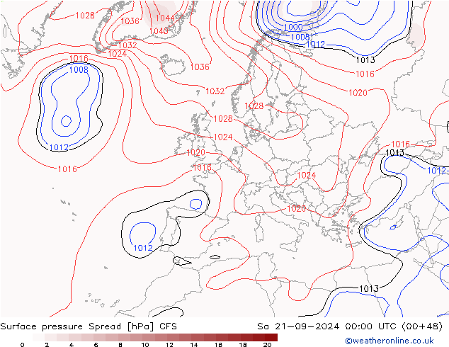 pressão do solo Spread CFS Sáb 21.09.2024 00 UTC