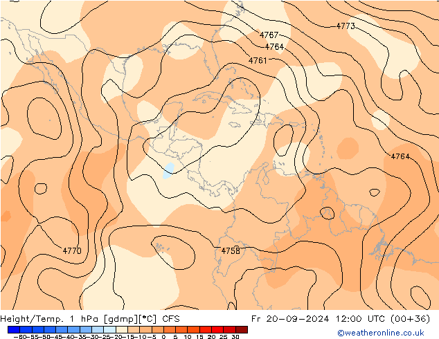 Height/Temp. 1 hPa CFS  20.09.2024 12 UTC