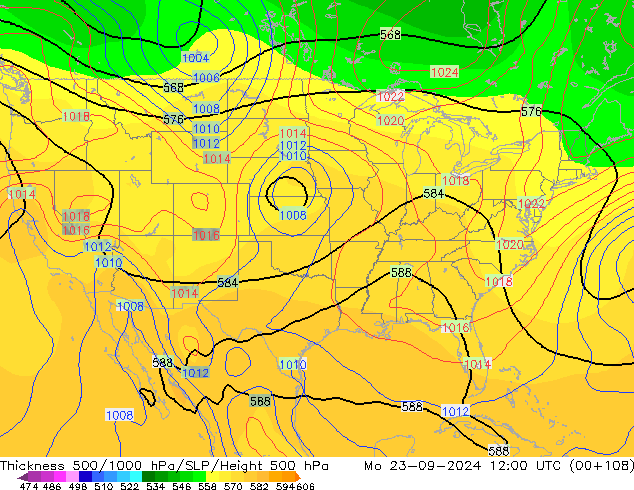 Thck 500-1000hPa CFS Mo 23.09.2024 12 UTC