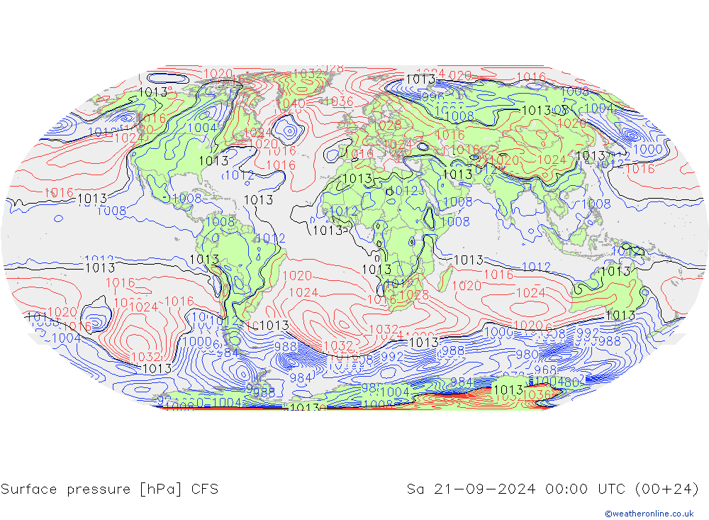 pressão do solo CFS Sáb 21.09.2024 00 UTC