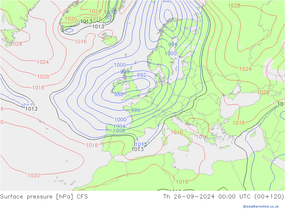 Bodendruck CFS Do 26.09.2024 00 UTC