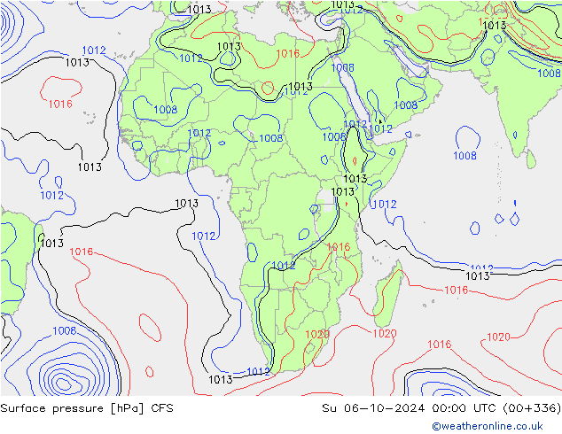 ciśnienie CFS nie. 06.10.2024 00 UTC