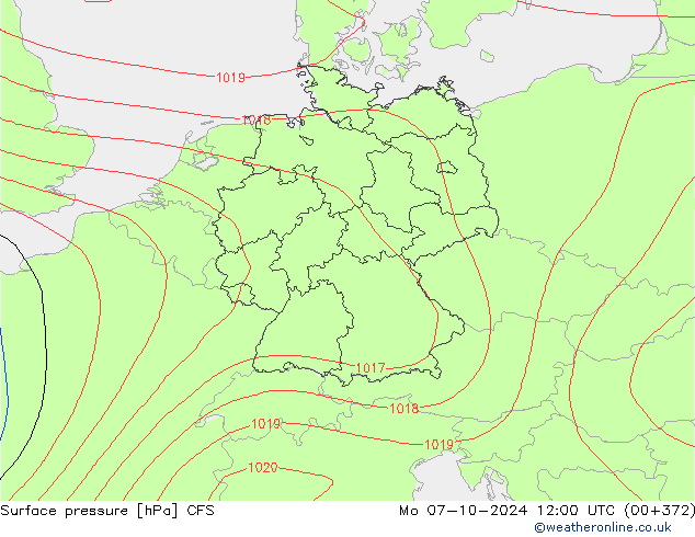 Bodendruck CFS Mo 07.10.2024 12 UTC