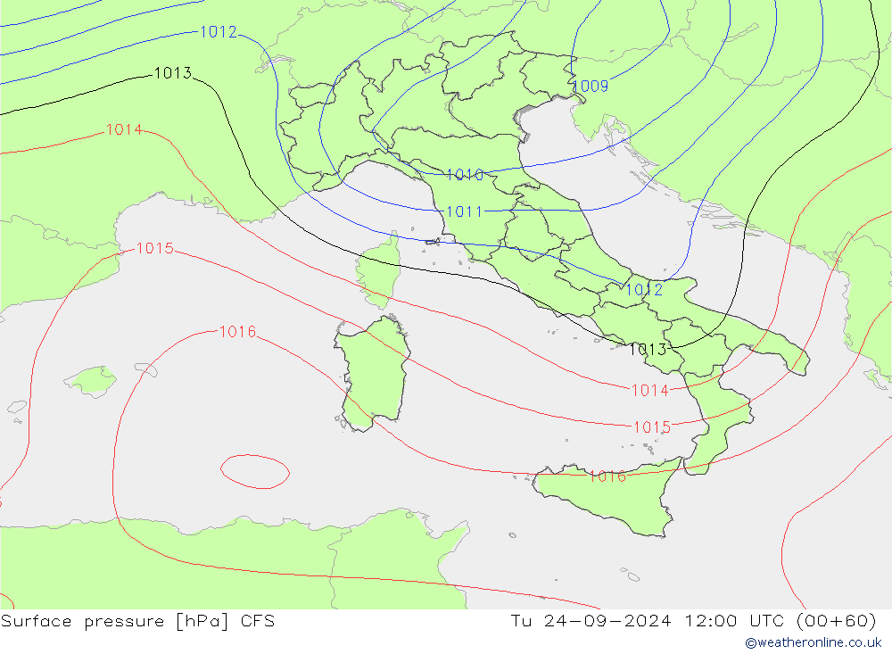 Bodendruck CFS Di 24.09.2024 12 UTC