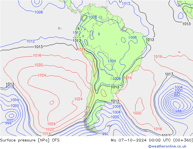 Bodendruck CFS Mo 07.10.2024 00 UTC