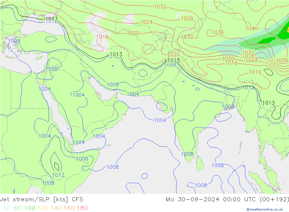 Straalstroom/SLP CFS ma 30.09.2024 00 UTC