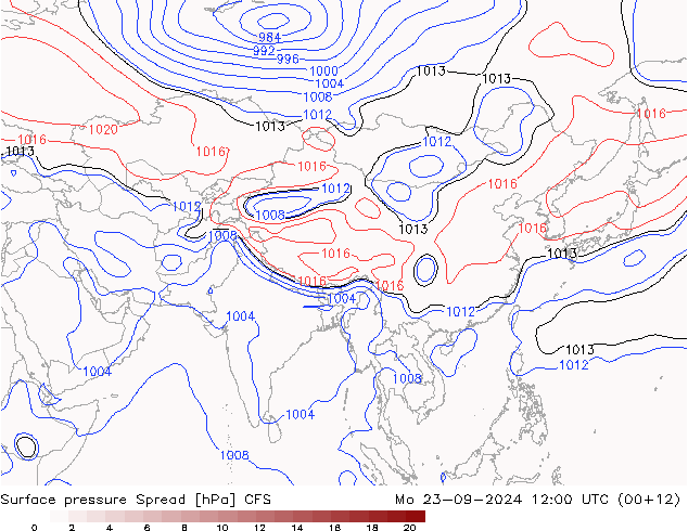 pressão do solo Spread CFS Seg 23.09.2024 12 UTC