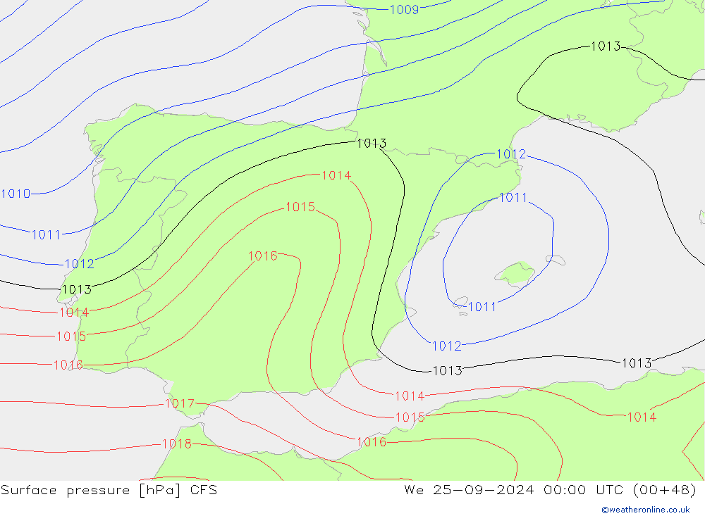      CFS  25.09.2024 00 UTC