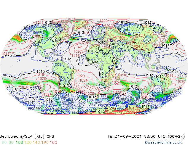 Corrente a getto CFS mar 24.09.2024 00 UTC