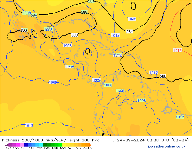 Thck 500-1000hPa CFS Tu 24.09.2024 00 UTC