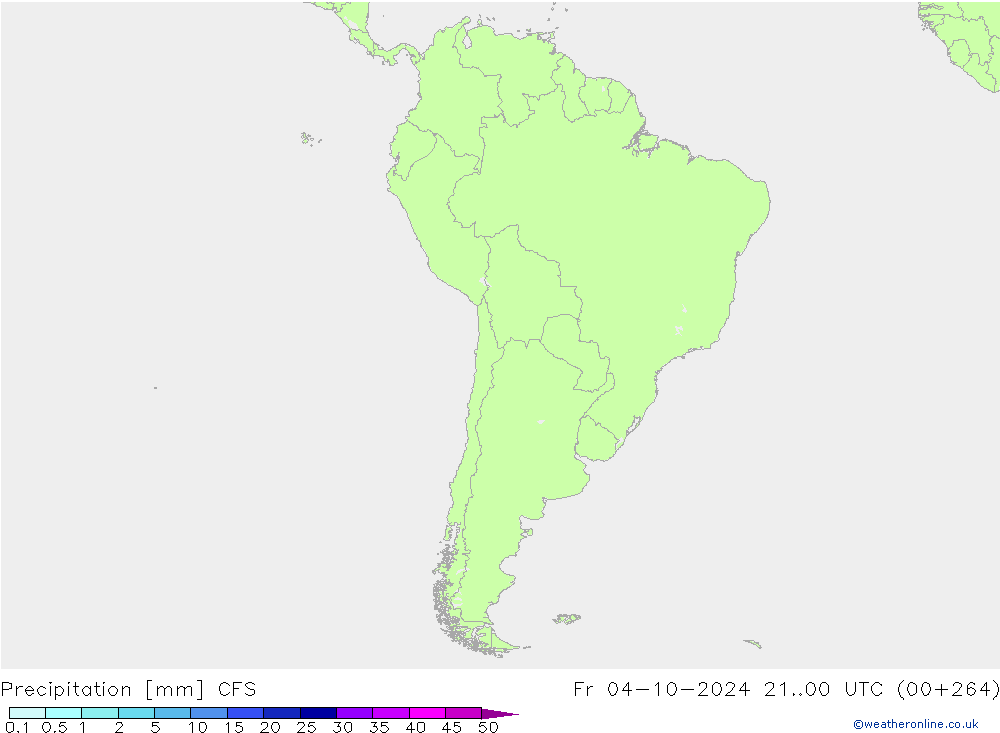 precipitação CFS Sex 04.10.2024 00 UTC