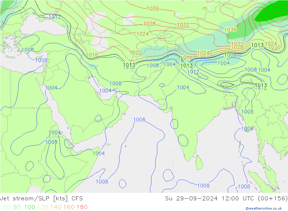 Courant-jet CFS dim 29.09.2024 12 UTC