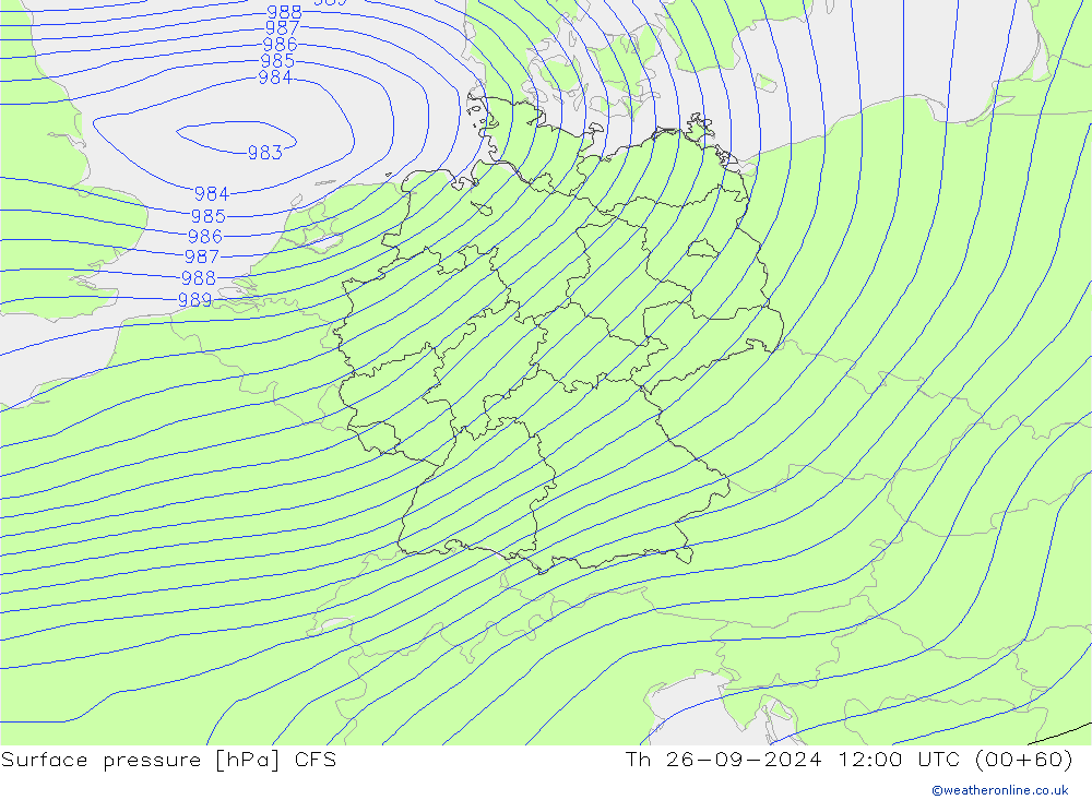 ciśnienie CFS czw. 26.09.2024 12 UTC