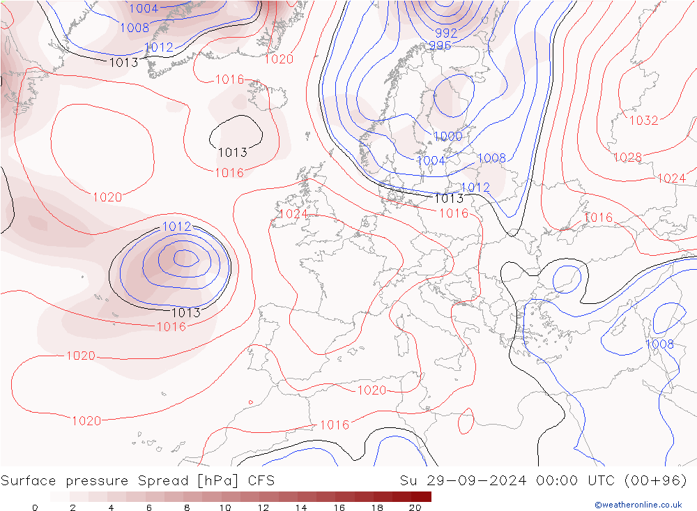 pressão do solo Spread CFS Dom 29.09.2024 00 UTC