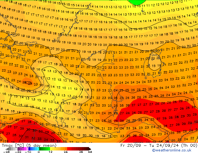 Max.  (2m) CFS  20.09.2024 12 UTC