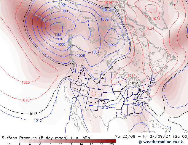 pressão do solo CFS Qui 26.09.2024 00 UTC