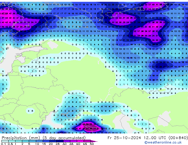 Precipitazione CFS mar 24.09.2024 00 UTC