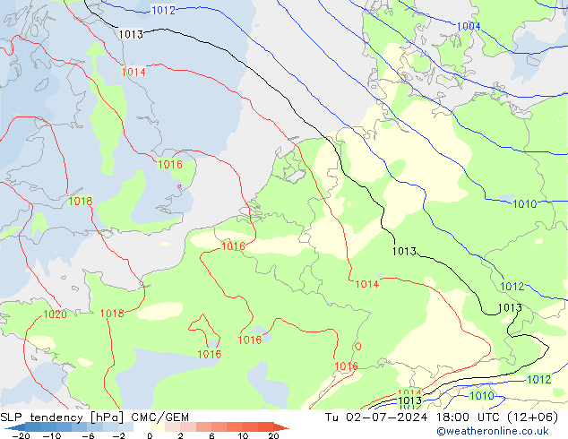 变压 CMC/GEM 星期二 02.07.2024 18 UTC