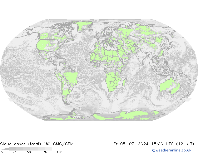 云 (总) CMC/GEM 星期五 05.07.2024 15 UTC