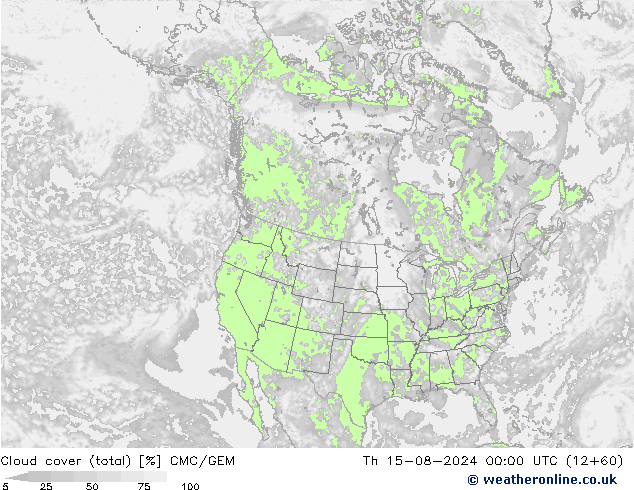 云 (总) CMC/GEM 星期四 15.08.2024 00 UTC