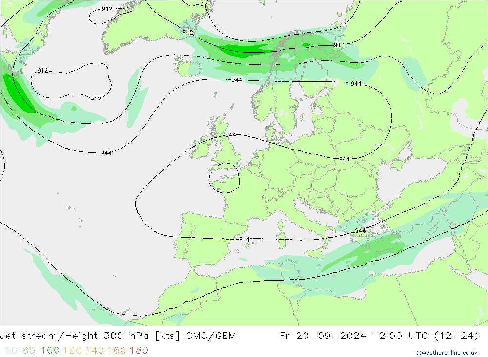 Polarjet CMC/GEM Fr 20.09.2024 12 UTC