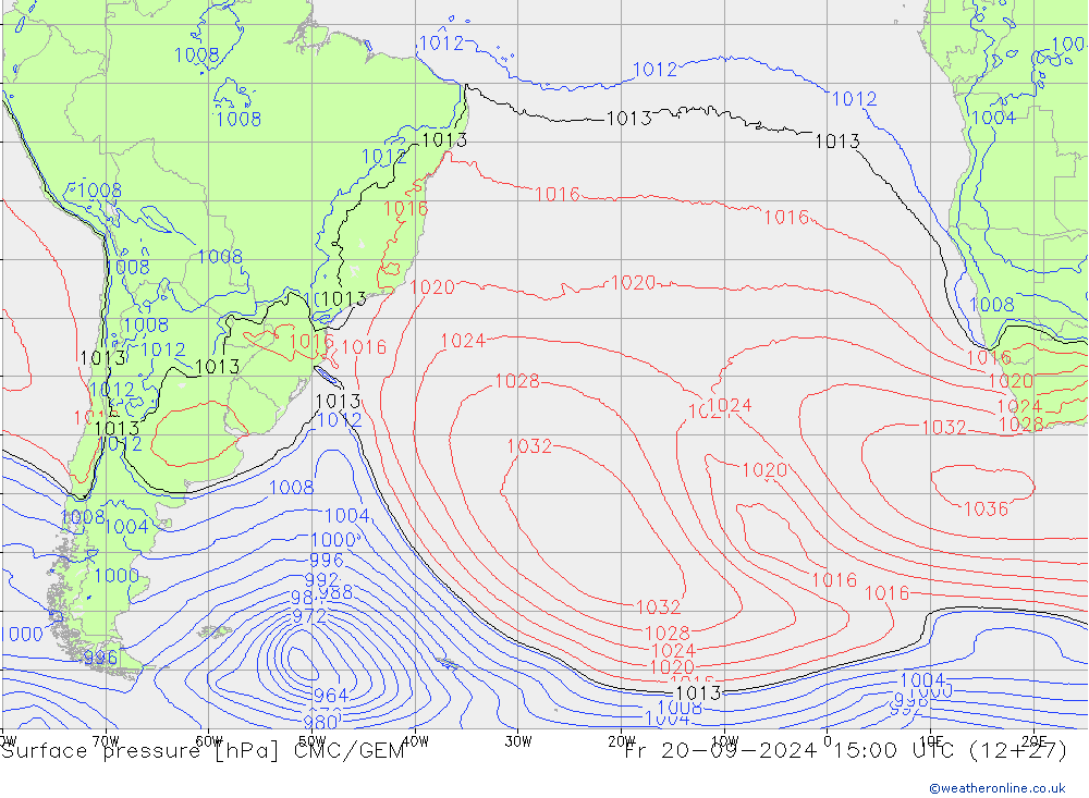 ciśnienie CMC/GEM pt. 20.09.2024 15 UTC