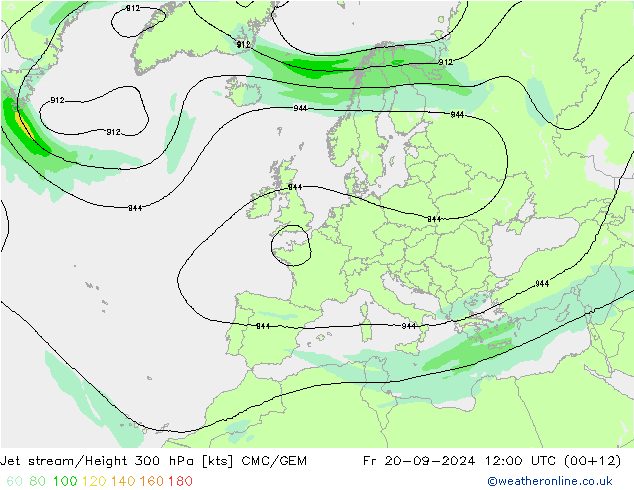 Polarjet CMC/GEM Fr 20.09.2024 12 UTC