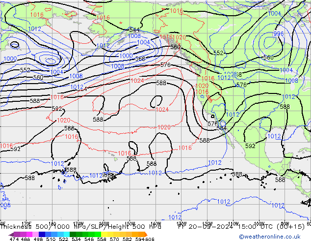 Theta-e 850hPa CMC/GEM Fr 20.09.2024 15 UTC