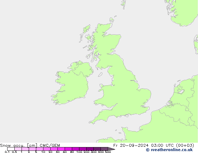 Totale sneeuw CMC/GEM vr 20.09.2024 03 UTC