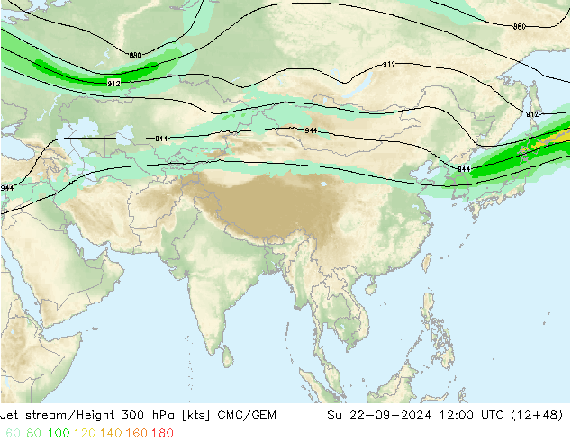 Straalstroom CMC/GEM zo 22.09.2024 12 UTC