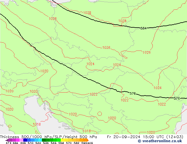 Theta-e 850hPa CMC/GEM Cu 20.09.2024 15 UTC